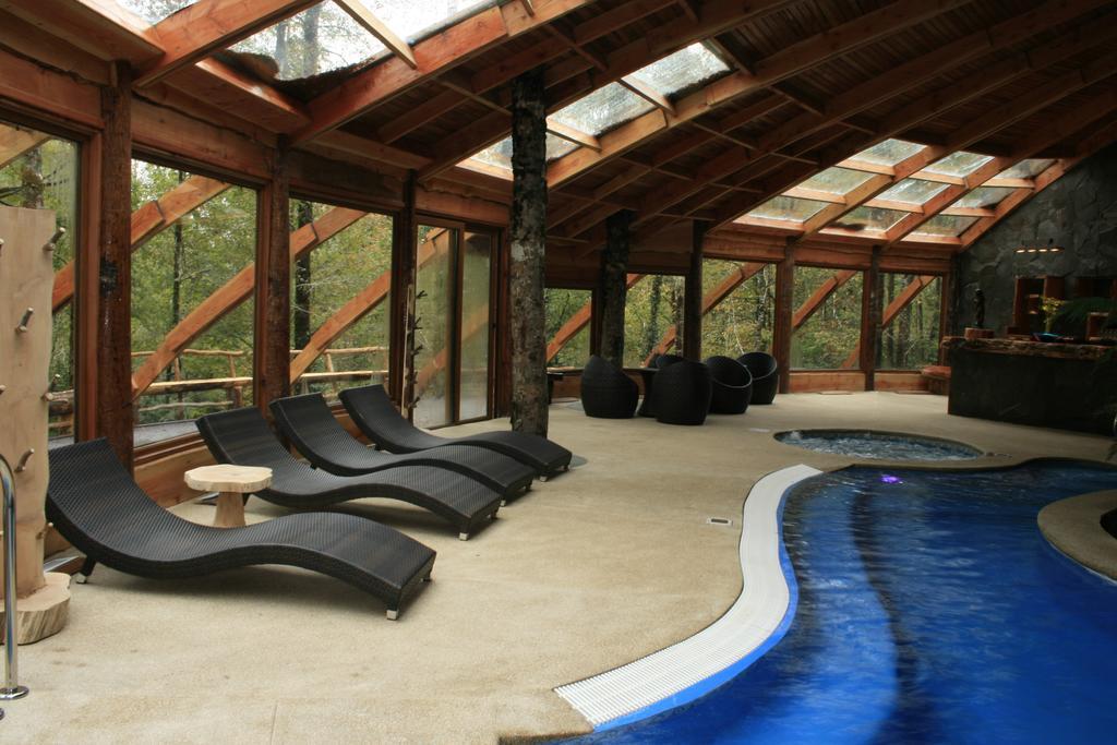 Huilo Huilo Nothofagus Hotel & Spa Пуерто Фуй Екстериор снимка